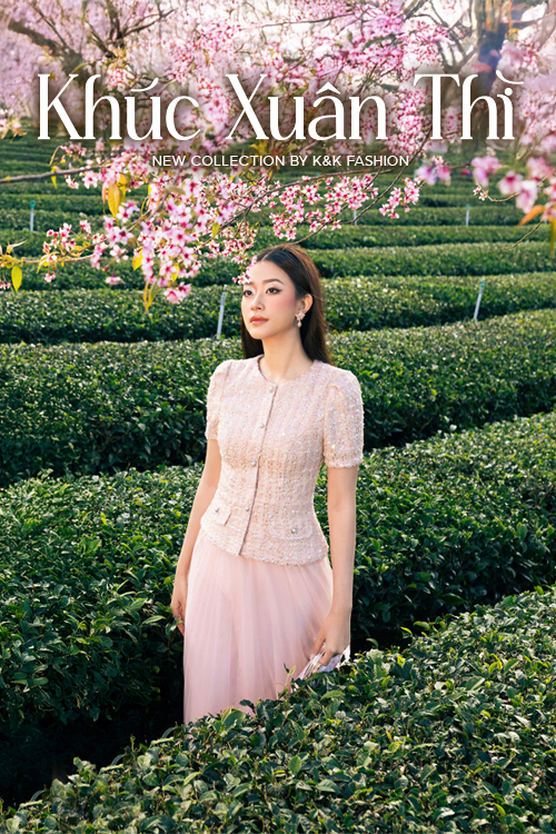Thời trang công sở K&K Fashion ra mắt BST "khuc-xuan-thi;