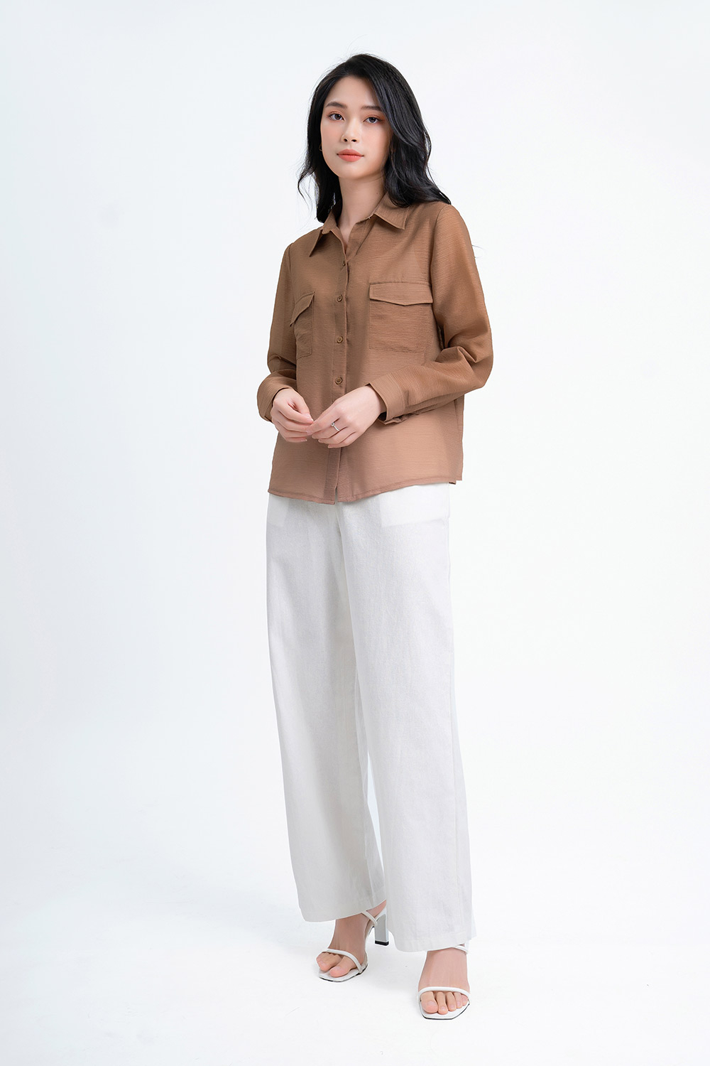 Áo sơ mi công sở tay dài 