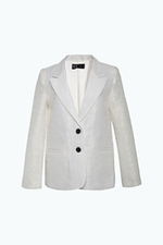 Áo vest trắng 2 lớp túi mổ 