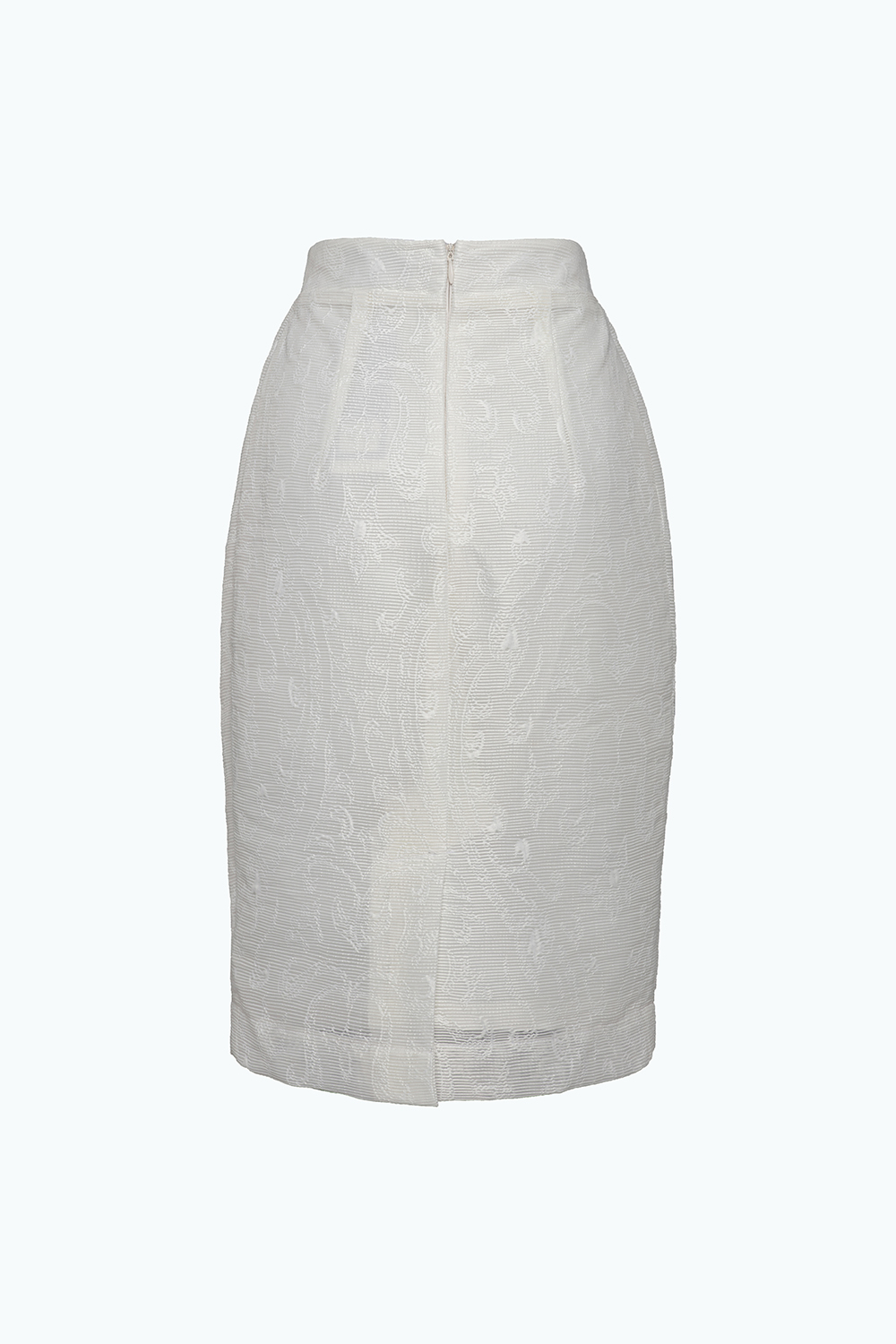 Chân váy bút chì màu trắng CV0318  Thời trang công sở KK Fashion 2019