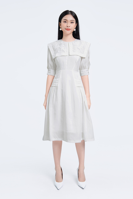 12 loại váy rất đẹp dự tiệc white color thích hợp năng động xuân hè 2019  Thời trang   Việt Giải Trí