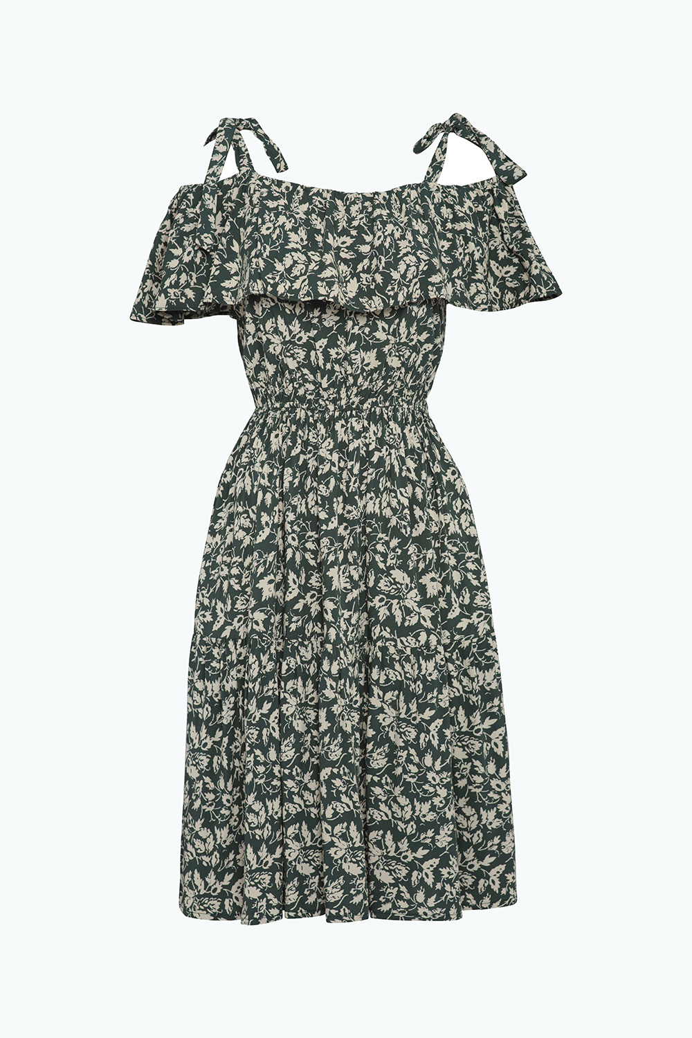 Mua Váy Nhún Phồng Rớt Vai 2 Dây Trong Trắng, Đầm Chụp Kỷ Yếu Màu Trắng  Bồng Bềnh - Yeep