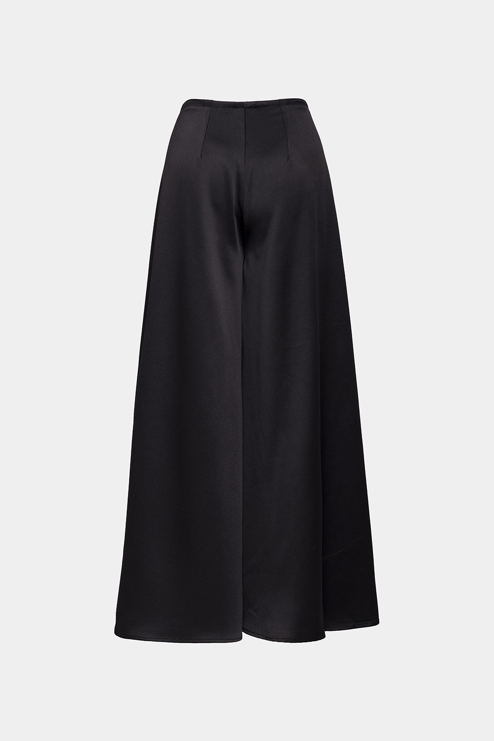 Quần đen ống suông rộng 