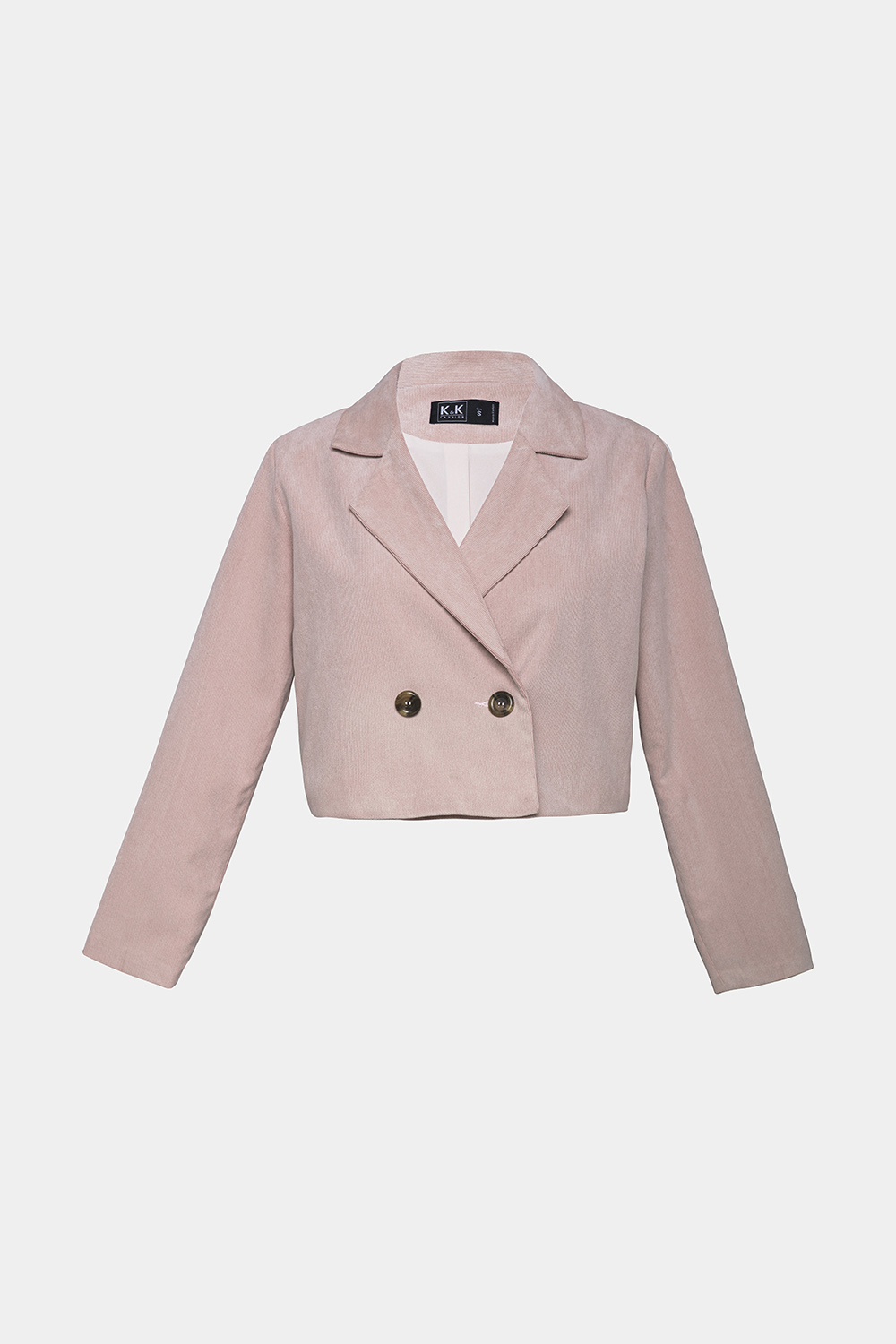 Áo khoác blazer lửng 2 lớp tay dài 