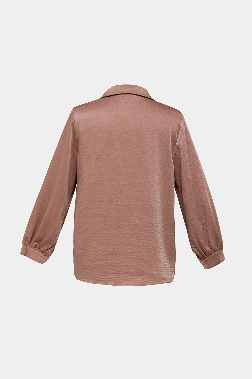 Áo sơ mi lụa tay dài 