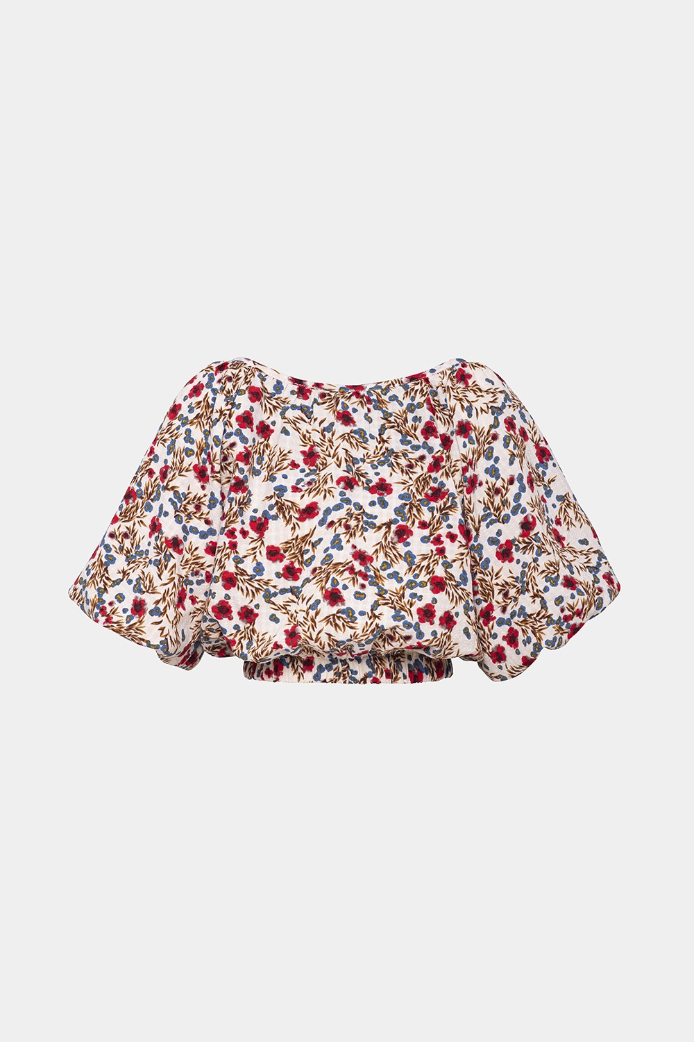 Set áo hoa và chân váy hoa xòe 