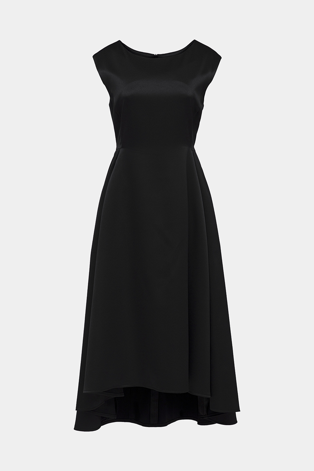 Đầm midi dáng xòe màu đen 