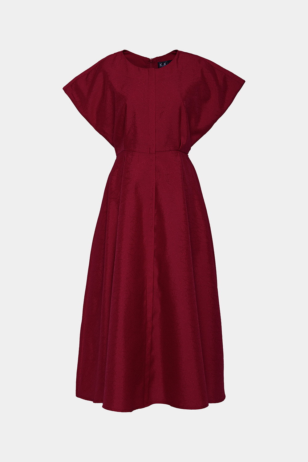 Đầm đỏ dự tiệc dáng xòe 