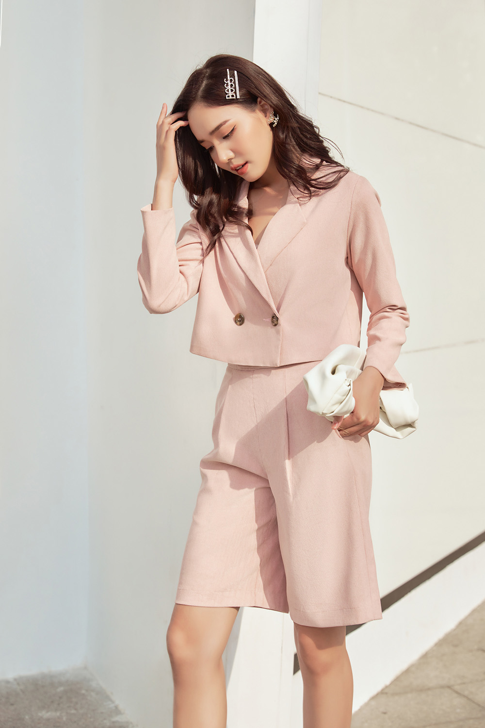 Quần ngố nữ ống rộng 