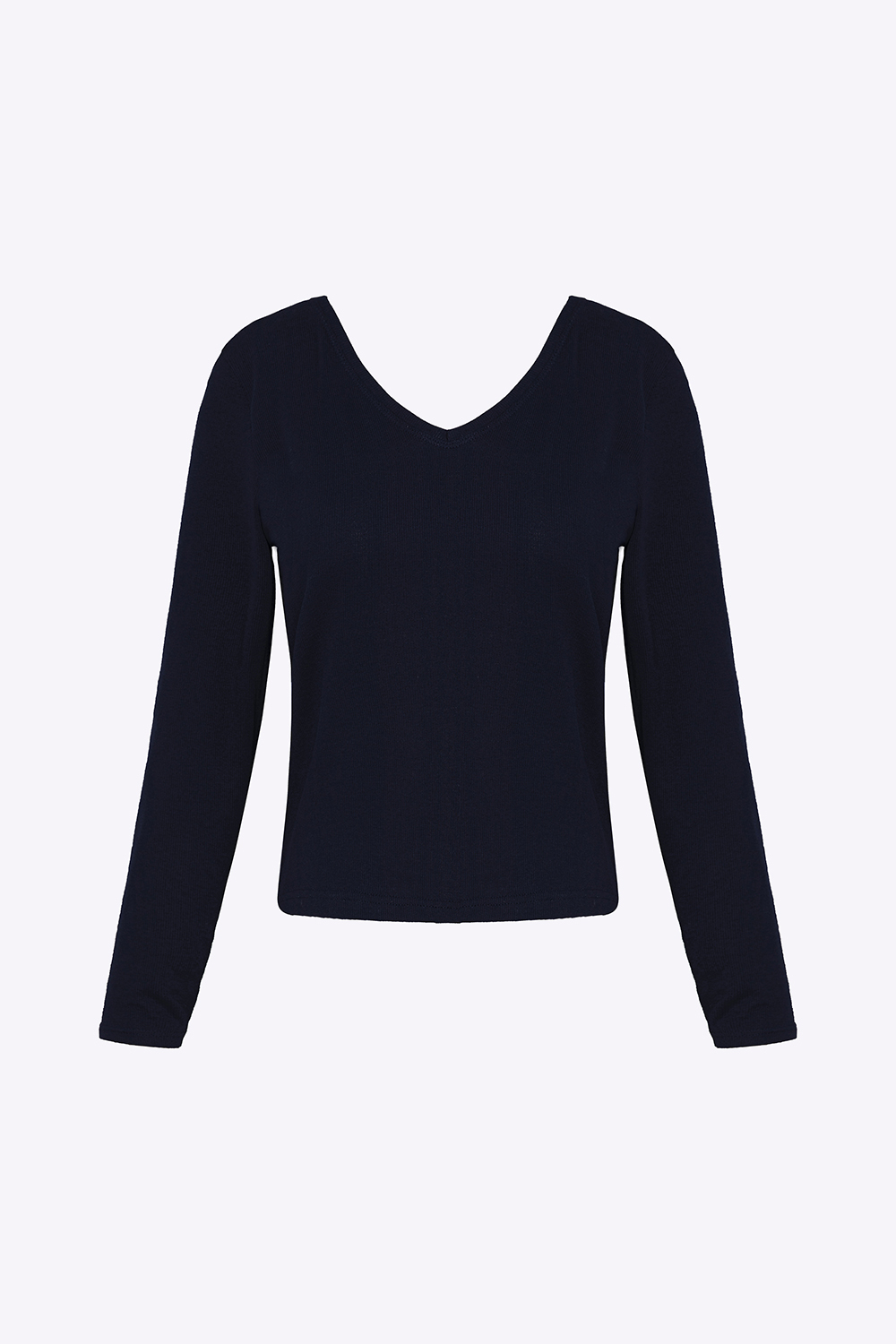 Áo thun ôm tay dài xanh đen 