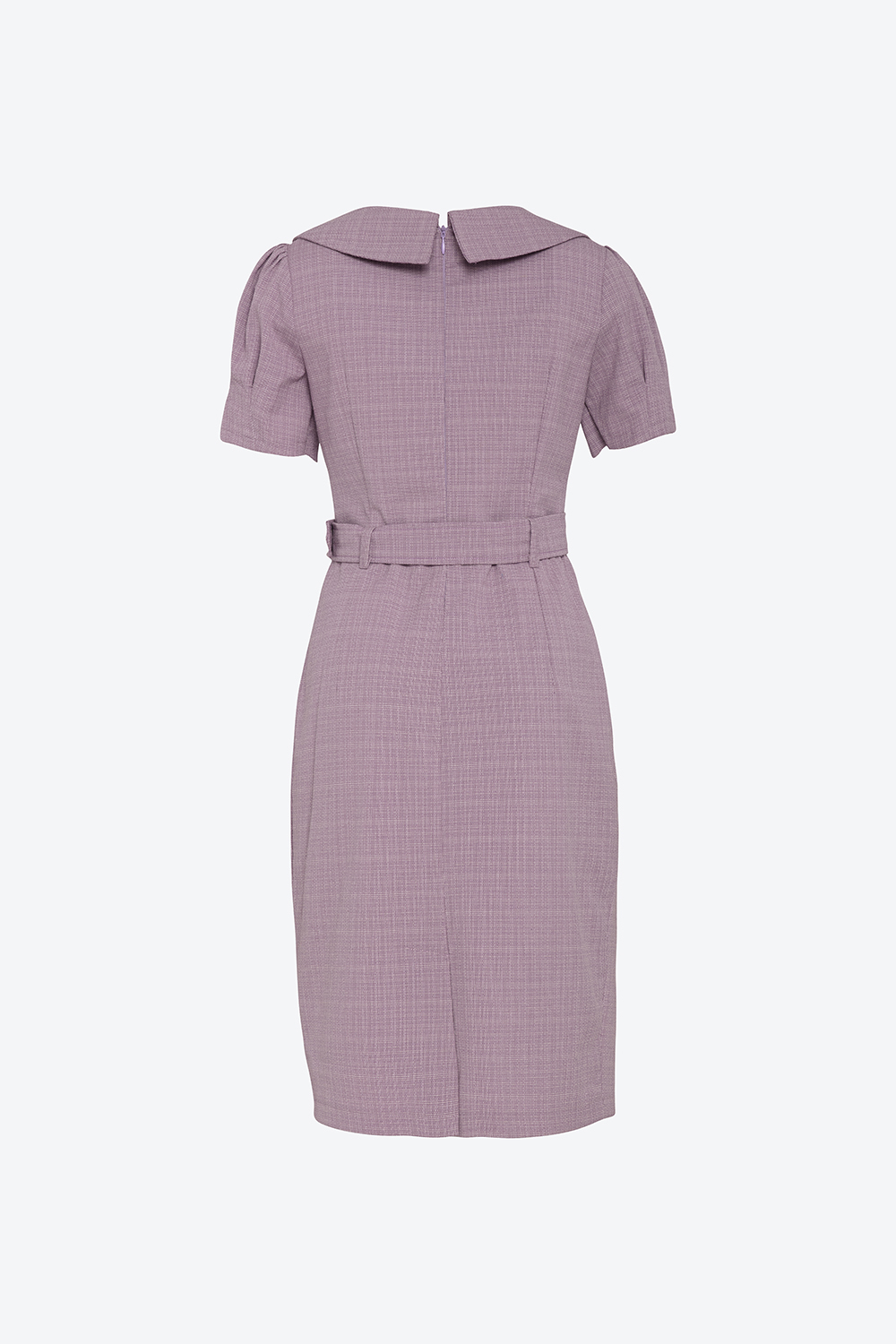 Đầm ôm phối nút kèm thắt eo 