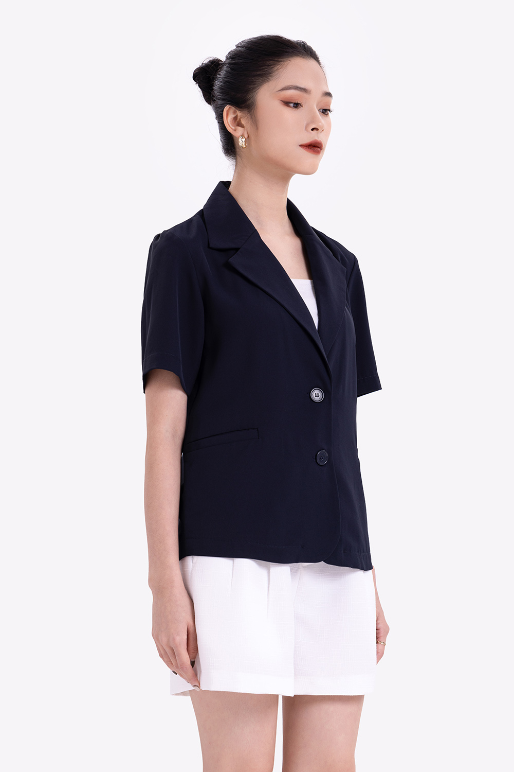 Áo blazer ngắn tay 