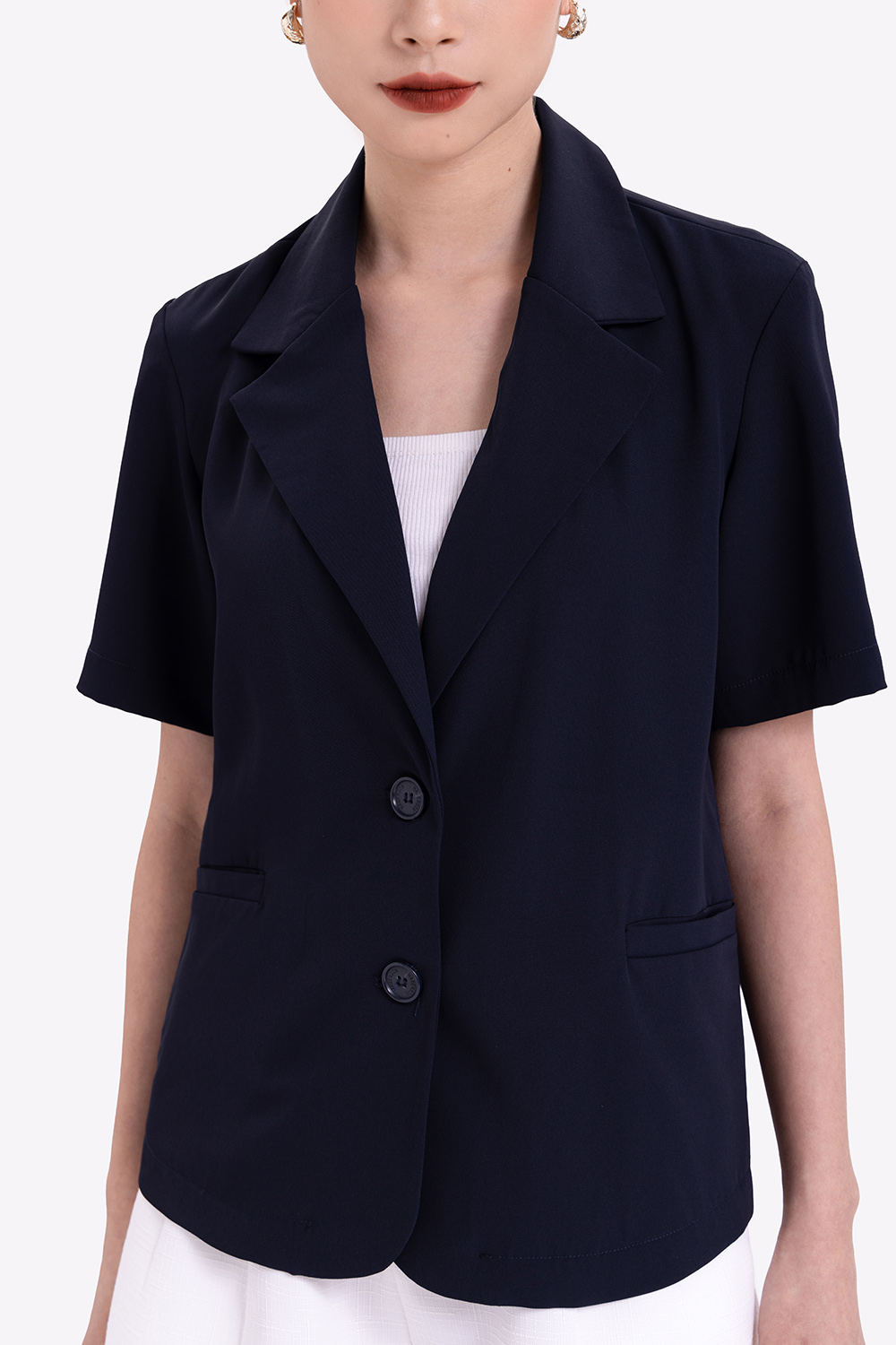 Áo blazer ngắn tay 