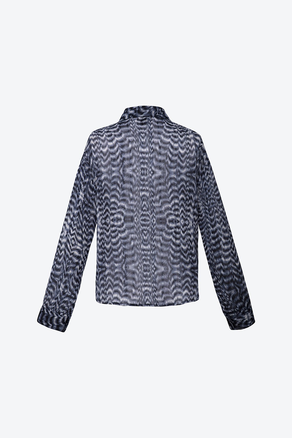 Áo sơ mi voan công sở tay dài 