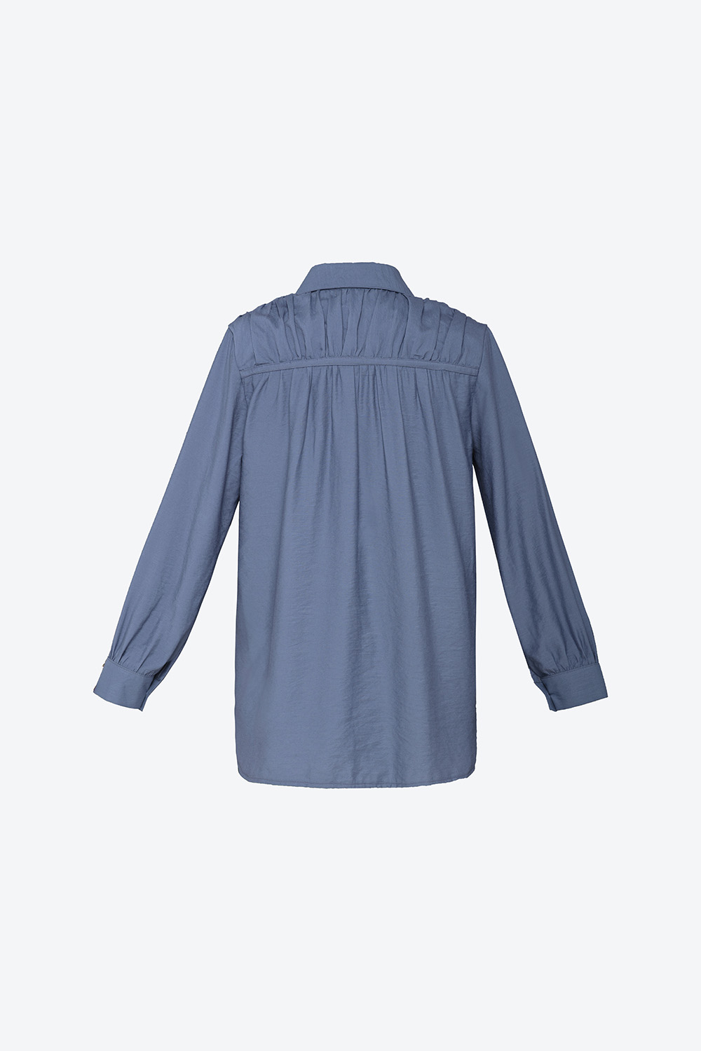 Áo sơ mi xanh dài tay 