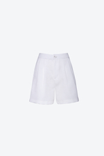 Quần short nữ màu trắng hai túi xéo