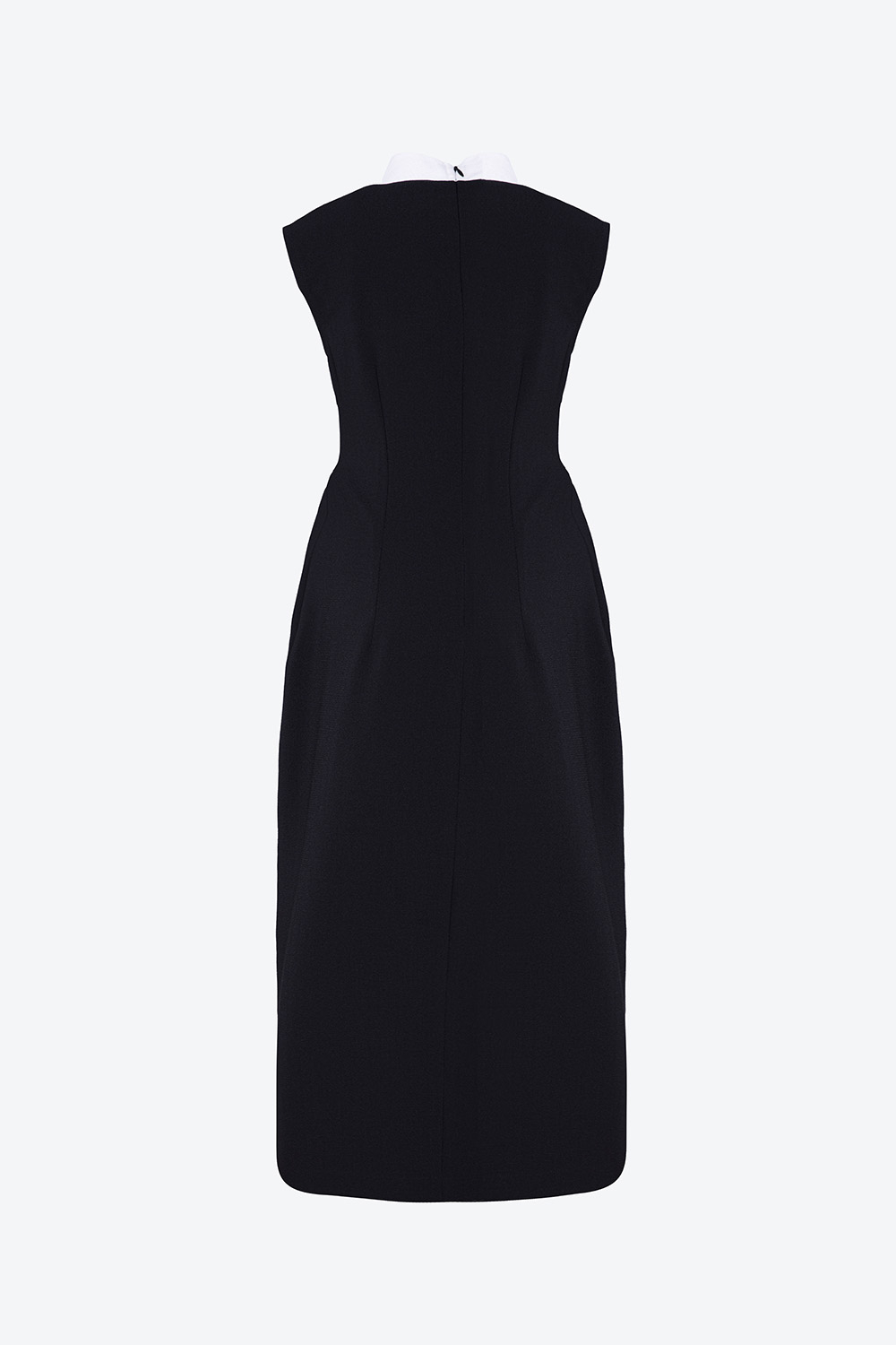 Đầm công sở chữ A cổ cách điệu 