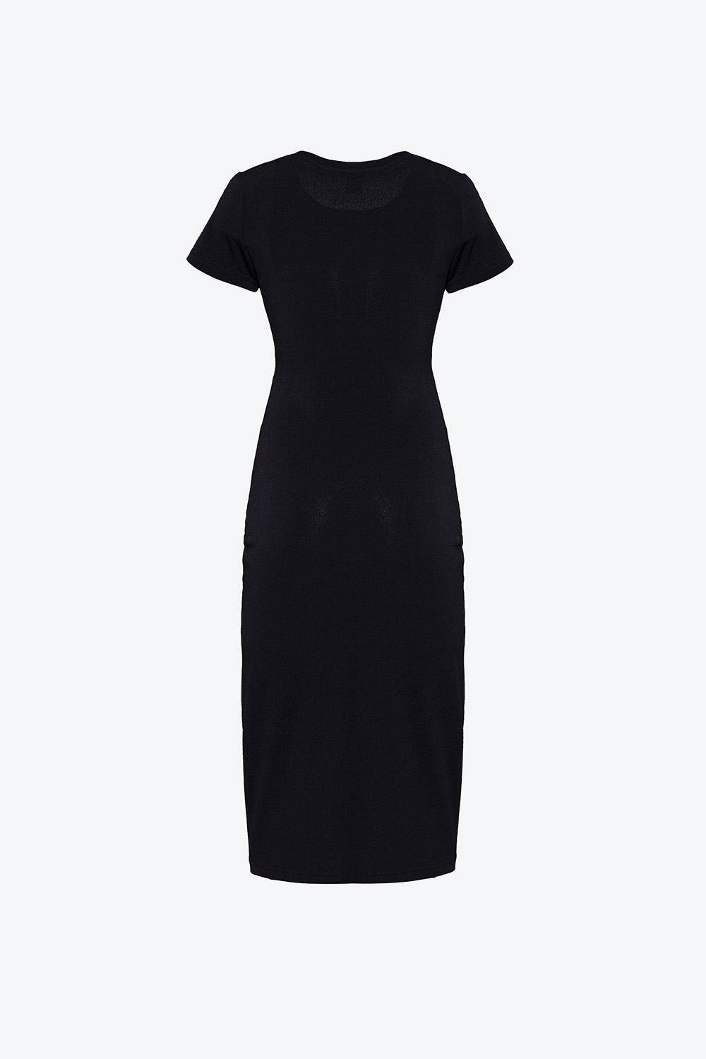 Đầm thun ôm body tùng phối dây rút 