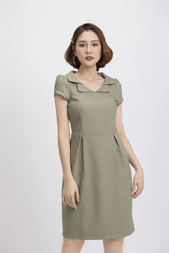 Đầm chữ A tay con kk88-21