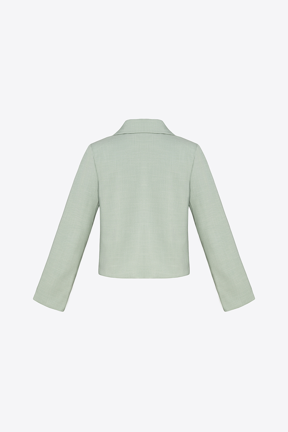 Áo khoác blazer dáng ngắn phối nút 