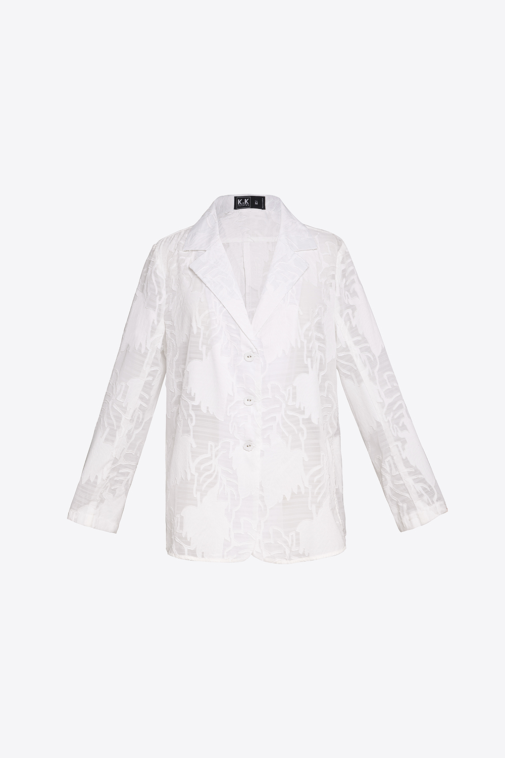 Áo sơ mi trắng công sở cổ vest