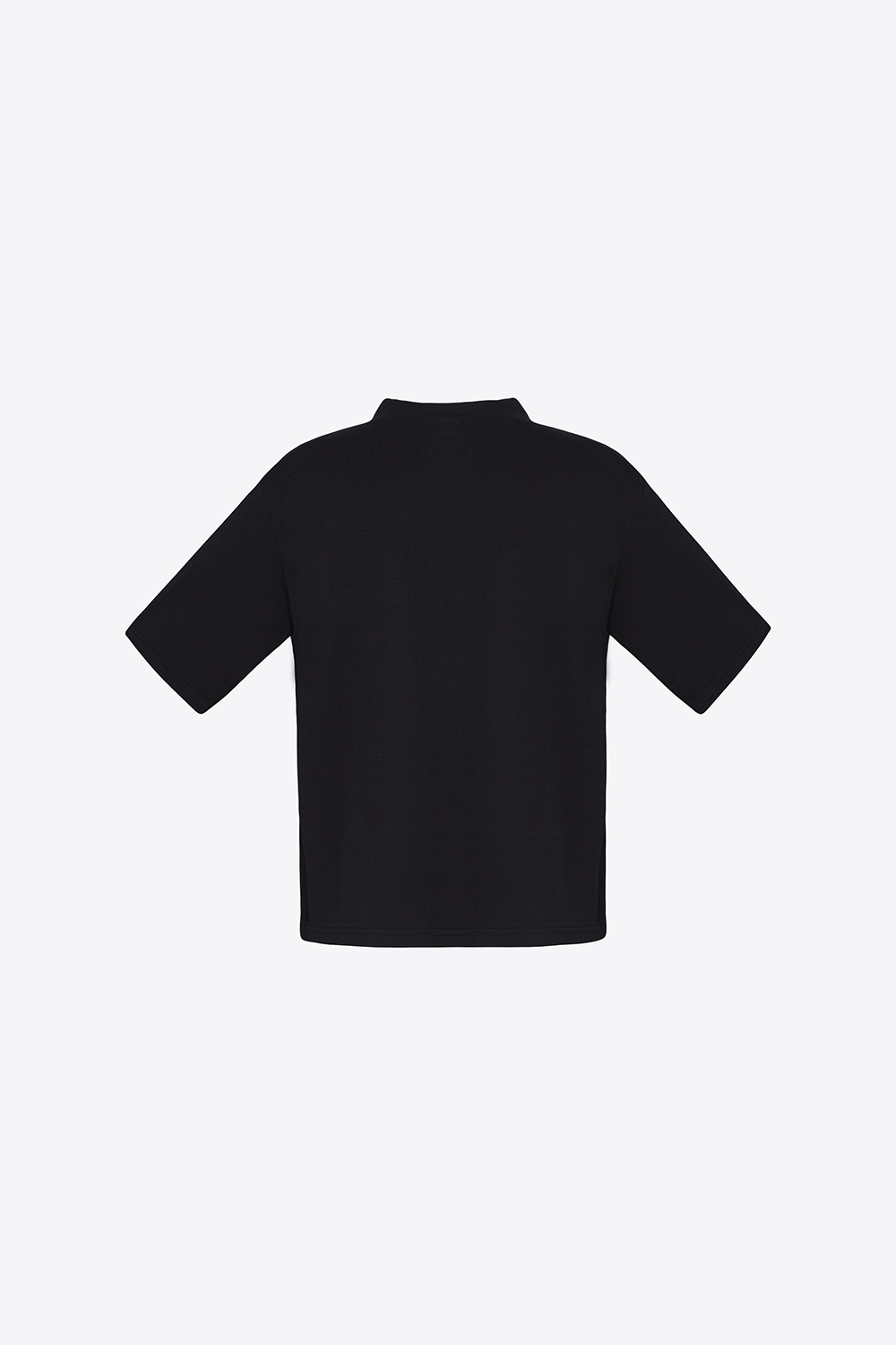 Áo thun nữ màu đen tay lỡ 