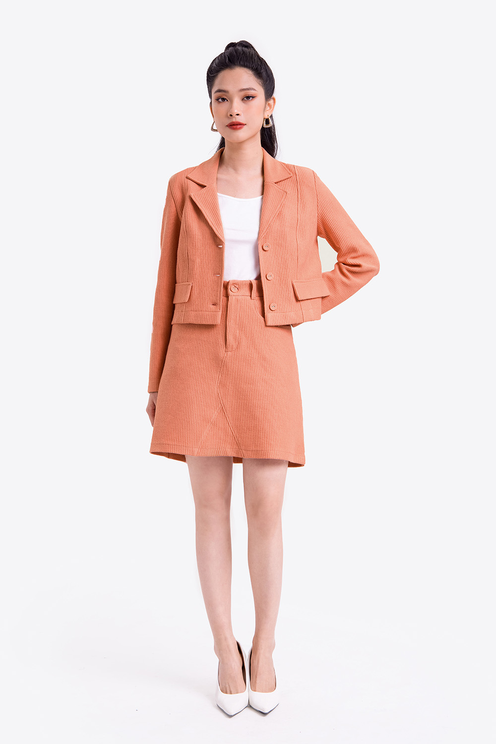 Chân váy ngắn dáng chữ A 