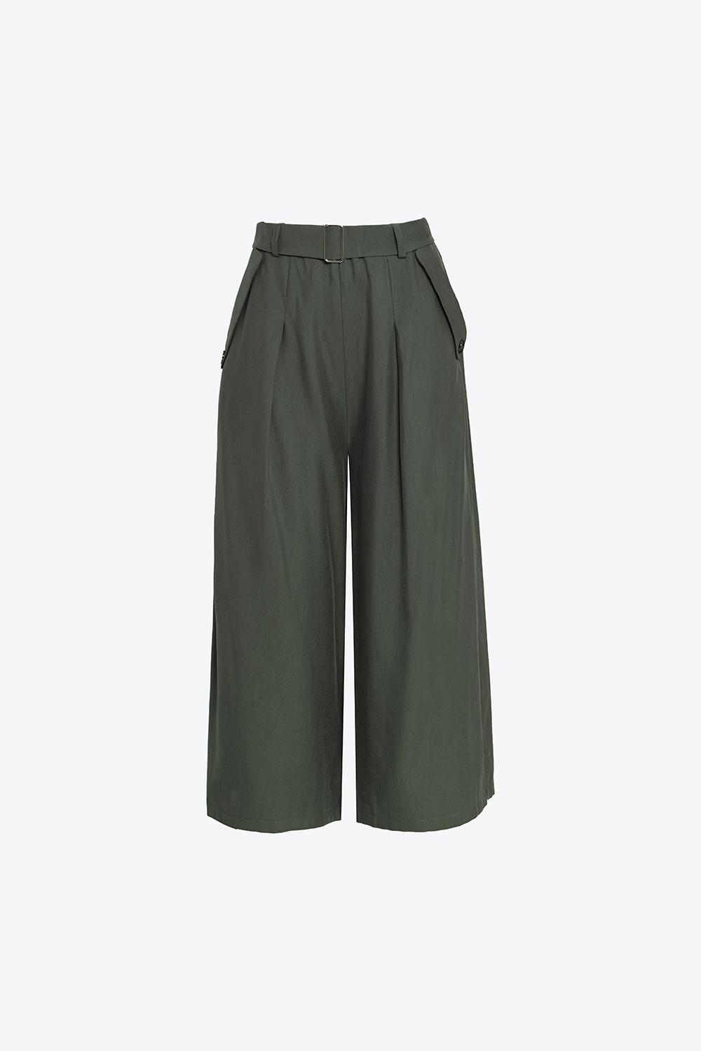 Quần culottes ống rộng lưng cao 