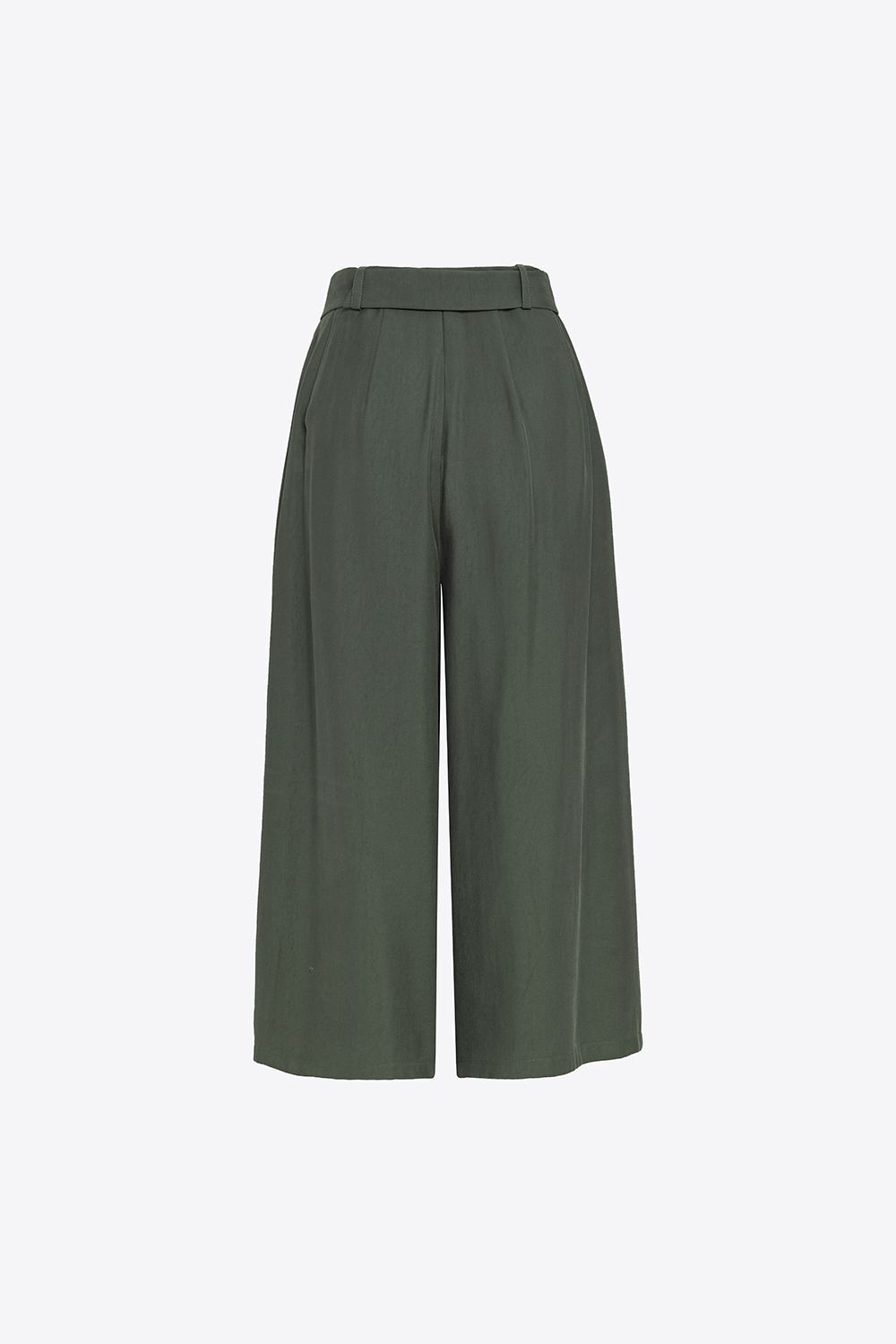 Quần culottes ống rộng lưng cao 