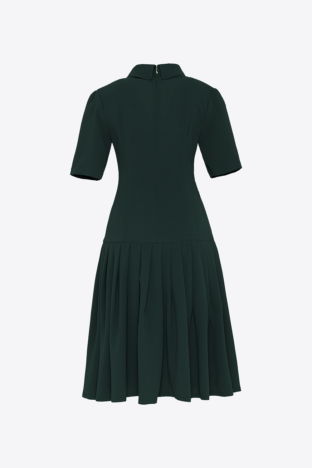 Đầm công sở nữ phom đuôi cá xếp ly 