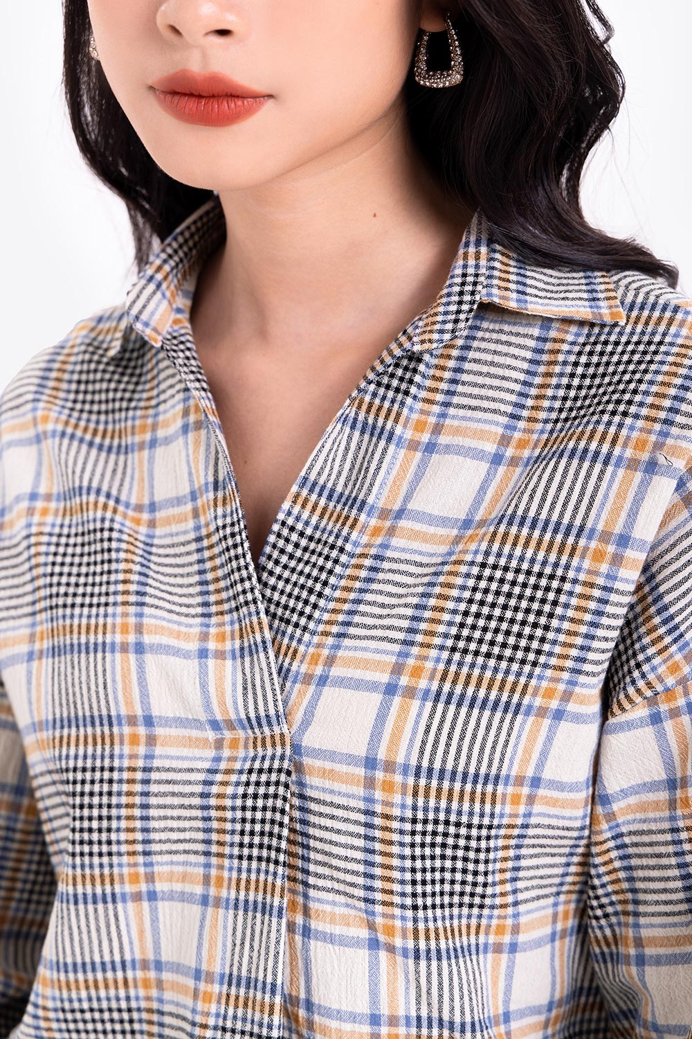 Áo sơ mi kiểu hàn quốc tay dài 