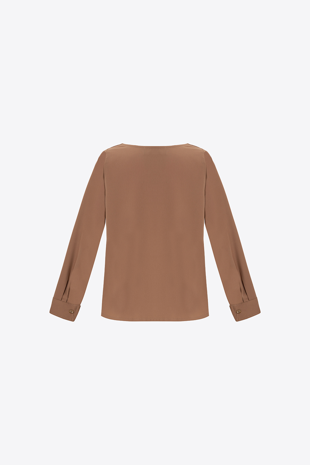 Áo kiểu nữ cổ đổ tay dài 