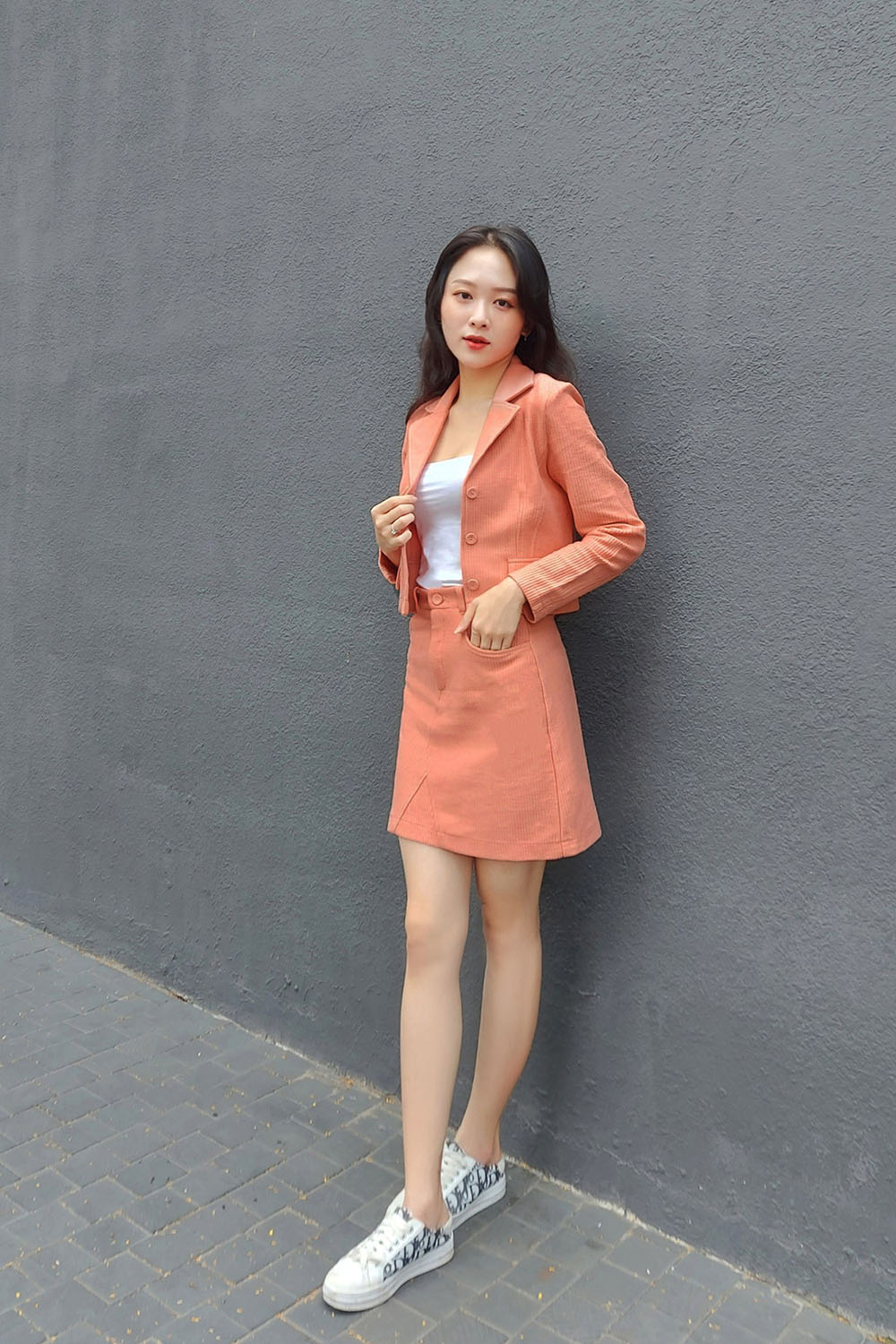 ẢNH THẬT-Chân váy ngắn chữ A 2 túi bên cực xinh | Shopee Việt Nam