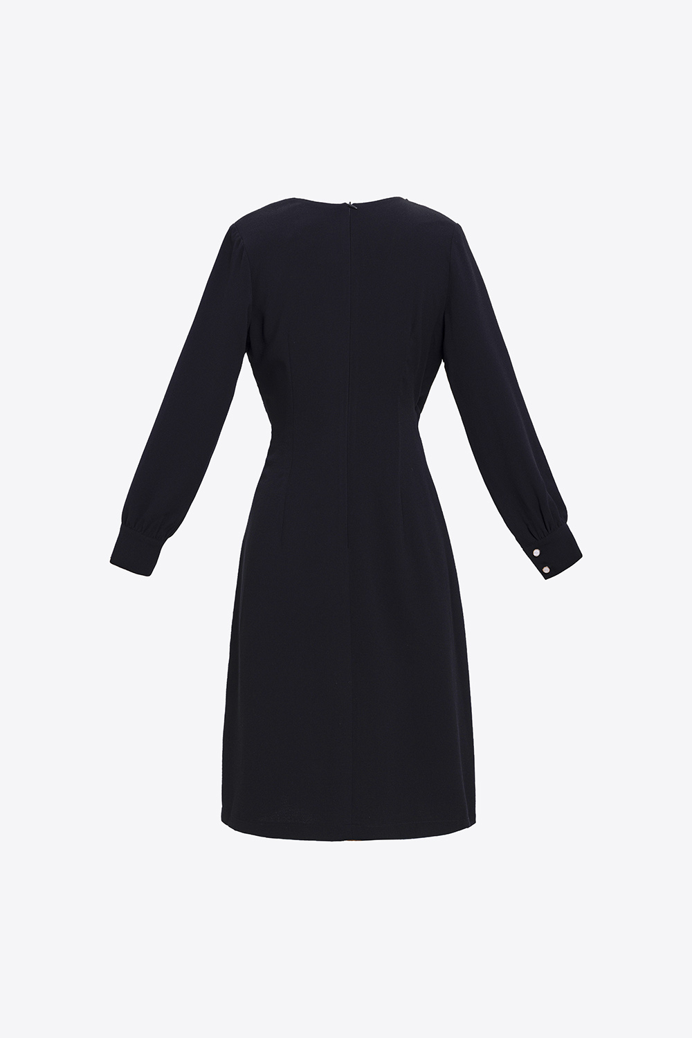 Đầm chữ A công sở nhấn eo 