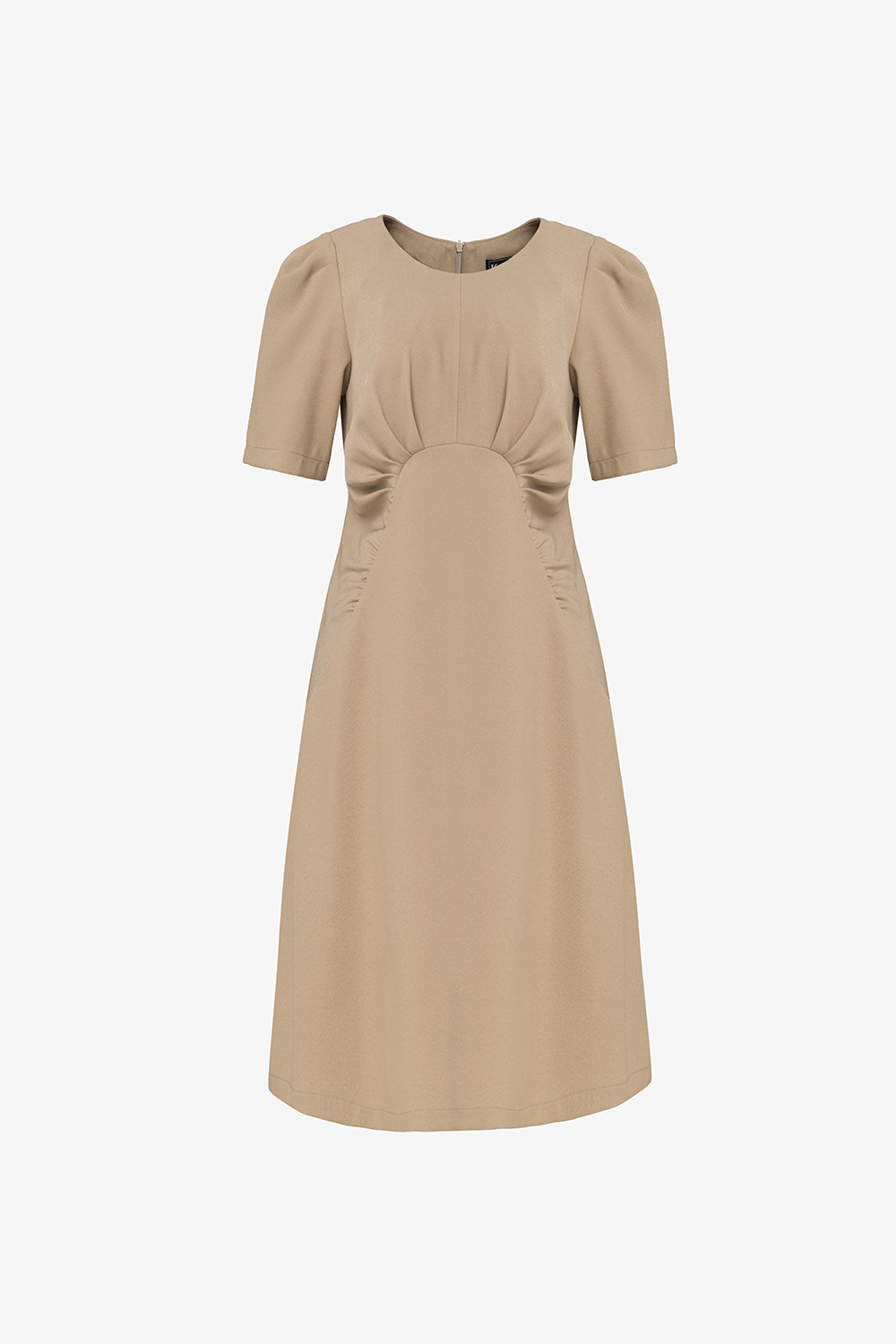 Đầm chữ A xếp ly chân ngực 