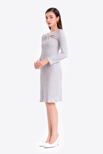 Đầm thun ôm body cut-out