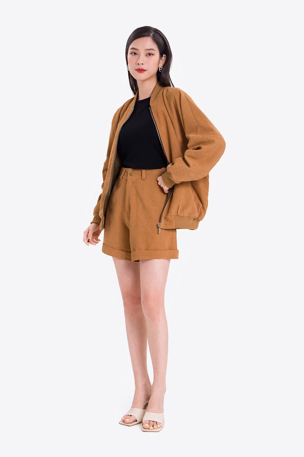 Áo khoác bomber nữ công sở 