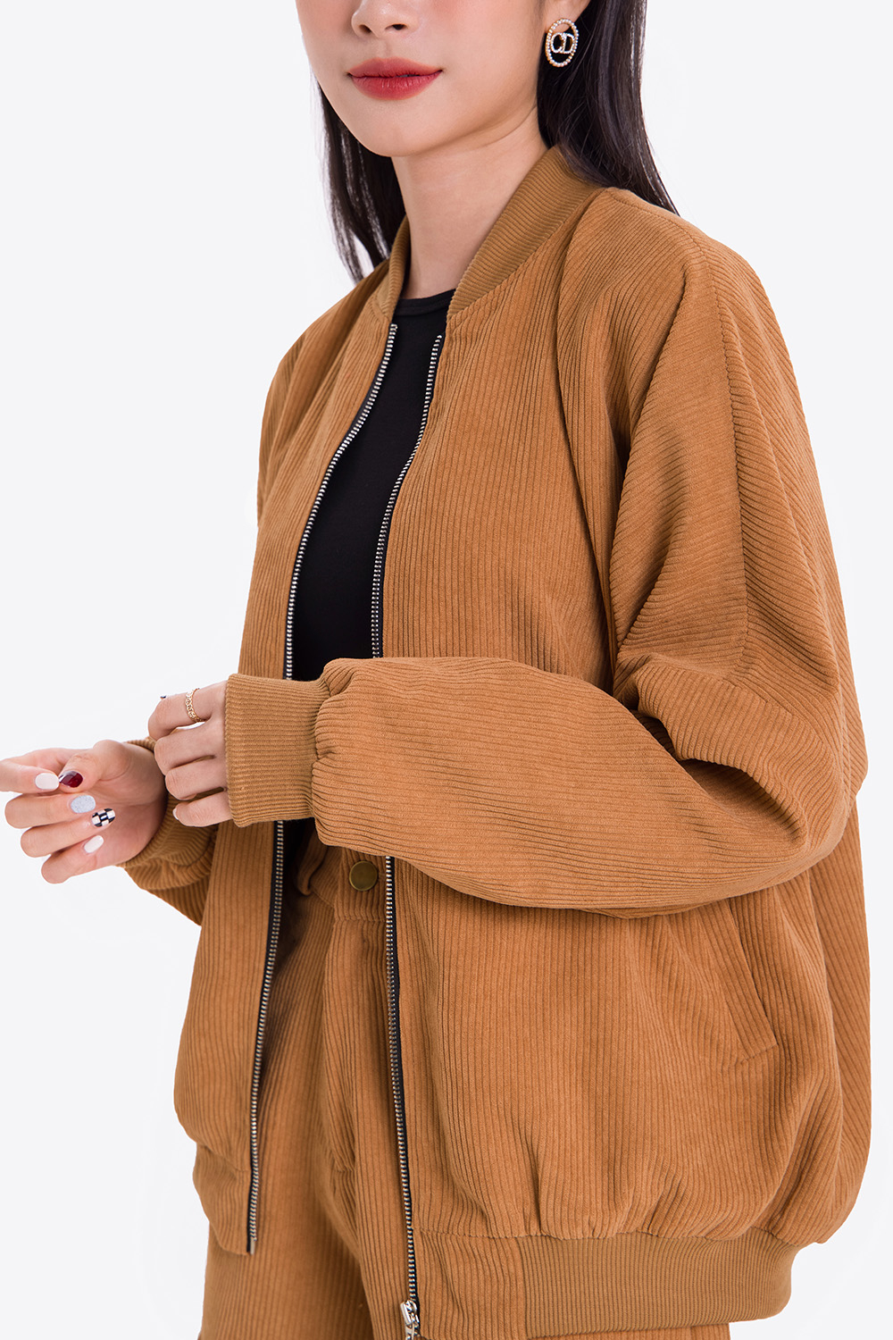 Áo khoác bomber nữ công sở 