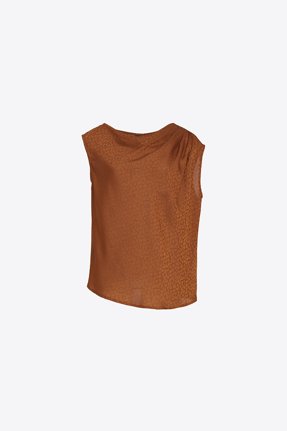 Áo kiểu nữ xếp ly một bên vai 