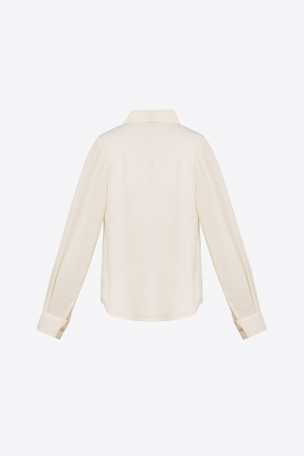 Áo sơ mi nữ công sở dài tay nhấn ngực 