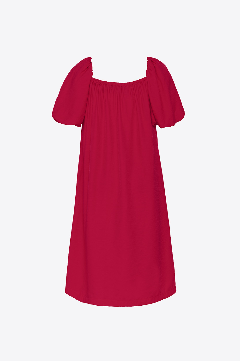 Đầm nữ dáng suông tay phồng 