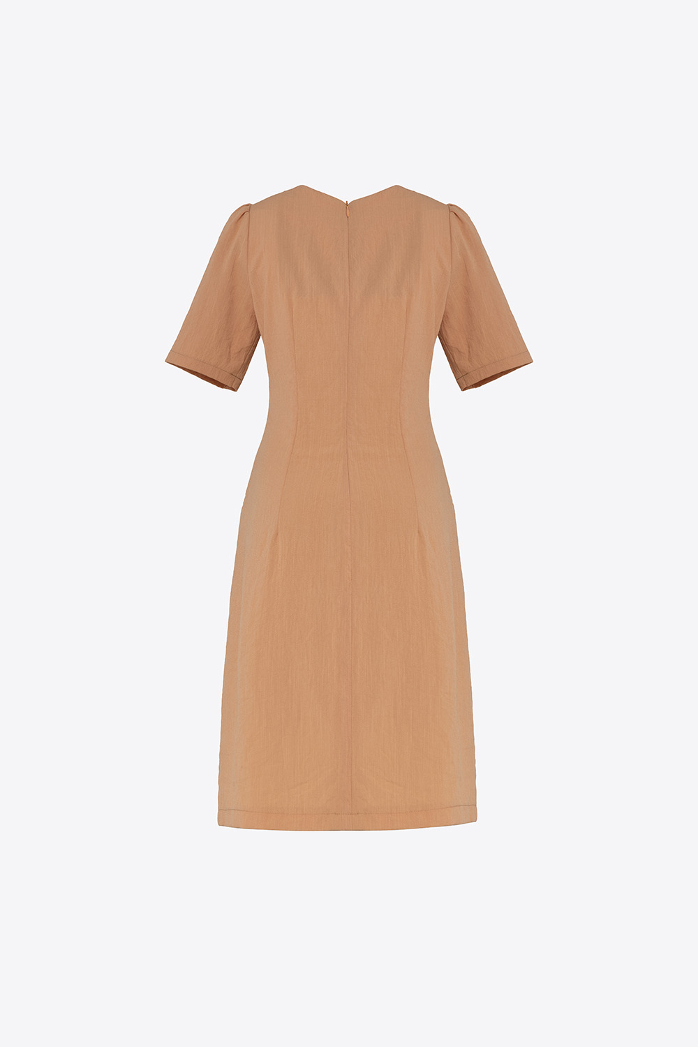 Đầm công sở nữ dáng chữ A rút dây 