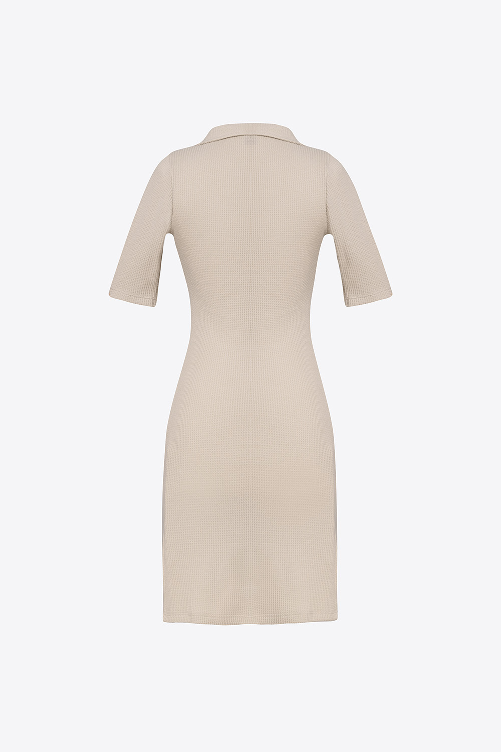 Đầm thun ôm cổ polo