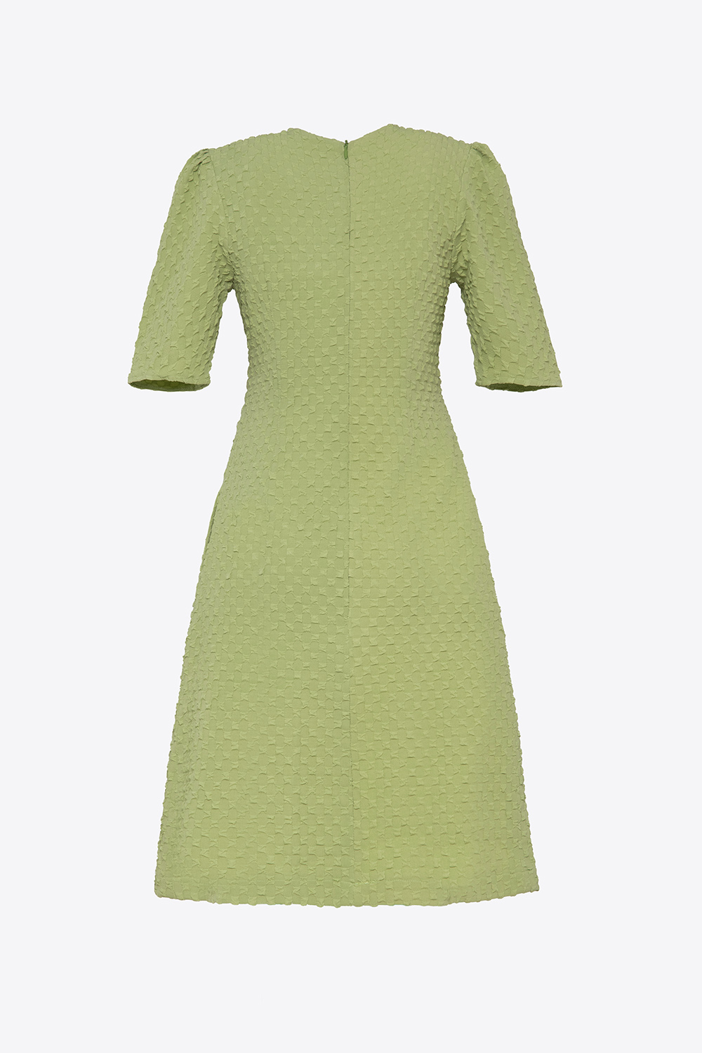 Đầm dự tiệc dáng chữ A cổ xoắn cut-out 