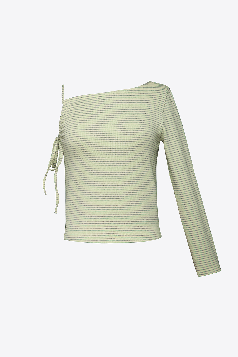 Áo thun kiểu nữ sọc ngang 