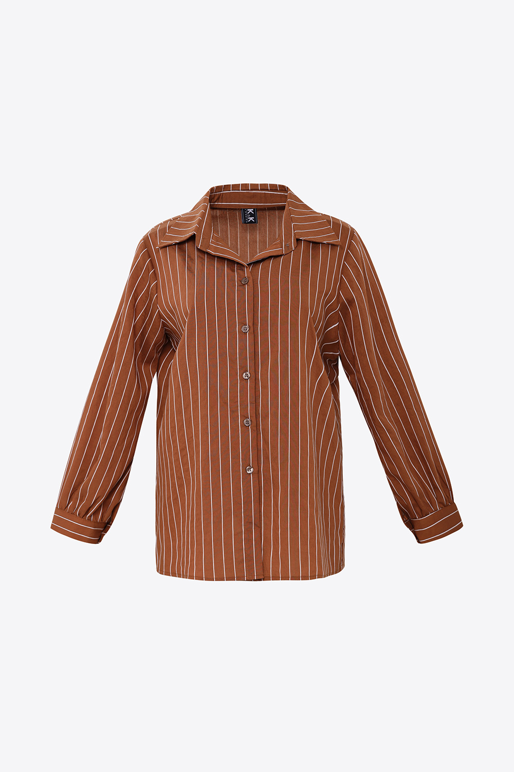 Áo sơ mi kẻ sọc công sở nữ