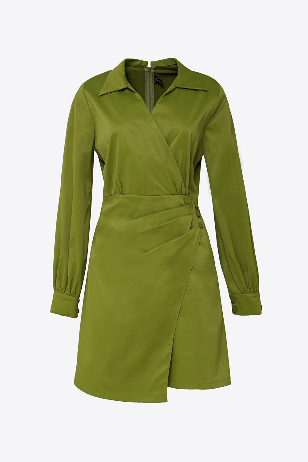 Đầm quấn wrap dress nhấn eo tay dài