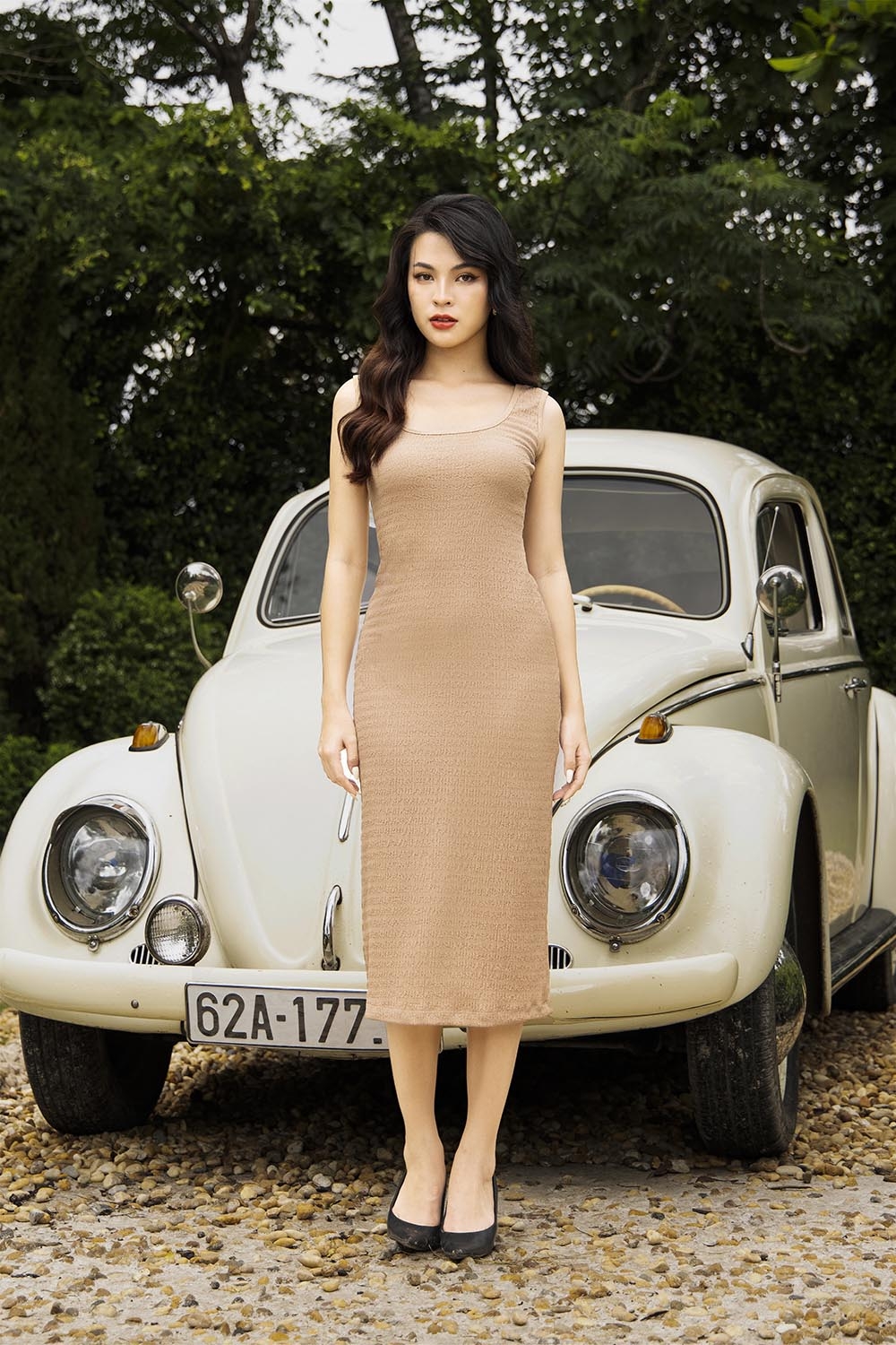 Đầm thun dáng ôm basic