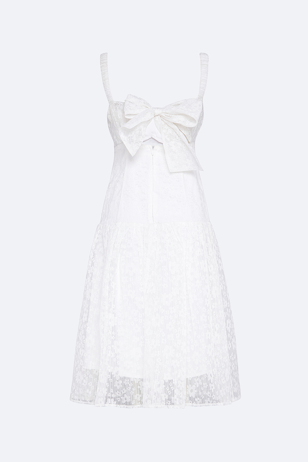 Đầm ren trắng hai dây cut-out lưng HL21-35 | Thời trang công sở ...