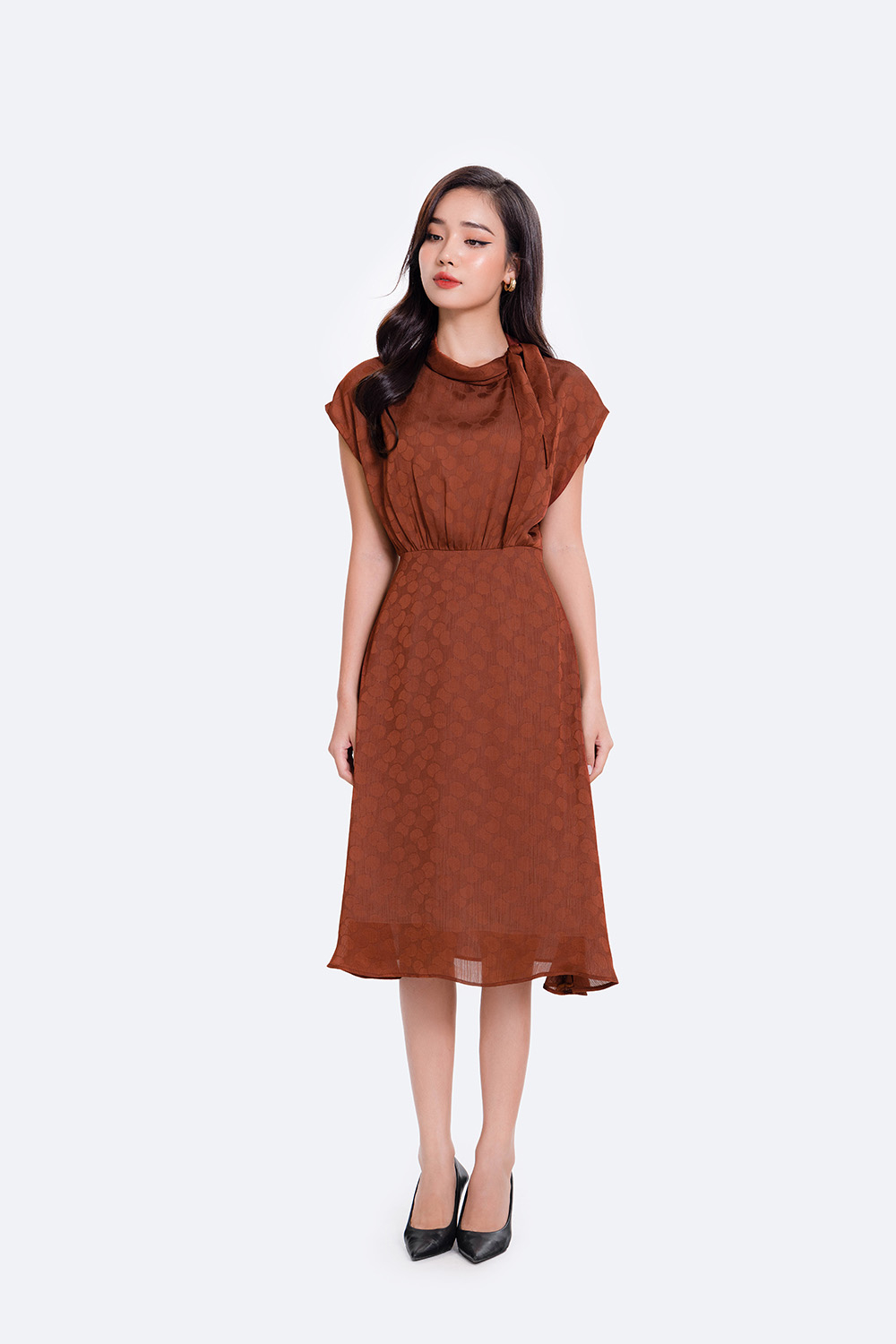 Váy 2 dây basic 2 màu nâu-be | Shopee Việt Nam
